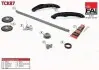 К-кт ланцюга ГРМ (з шестернями) VAG 1.4Tsi/1.6Fsi 2006 Fischer Automotive One (FA1) (TCK87) зображення 1