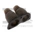 FISCHER BMW I.L. Еластичная гофра 55.5x100x135 мм superflex Fischer Automotive One (FA1) VW655-135 (фото 1)