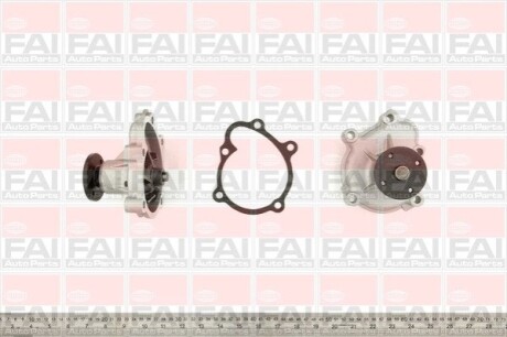 Водяна помпа Opel Astra F/G/Corsa B/Vectra B 1.7D/TD/Tds/Dti 95- Fischer Automotive One (FA1) WP3168