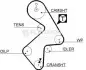 Фото Ремінь ГРМ Toyota Camry/Rav4 2.0 16V 86-01 Flennor (4191V) зображення 1