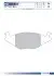 Фото Колодки гальмівні (передні) Seat Cordoba/Ibiza 94-02/VW Golf/Jetta/Polo 81-94 FOMAR (FO 436881) зображення 1