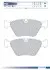 Фото Колодки гальмівні (передні) BMW 3 (E36/E46) 92-06/5 (E34) 87-96/7 (E32) 87-94/Z3 (E36) 97-03 FOMAR (FO 449481) зображення 1