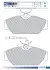 Фото Колодки гальмівні (передні) Renault Laguna I 93-01/Megane I 96-03/Safrane 92-00 (з датчиком) FOMAR (FO 492681) зображення 1