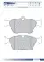 Колодки гальмівні (передні) Opel Omega B 94-00/Vectra A 93-95/Saab 900 93-98 FOMAR (FO 625781) зображення 1