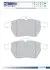 Фото Колодки гальмівні (передні) Opel Astra G 99-02/Vectra B 95-03/Calibra A 91-97/Saab 9-3 98-09 FOMAR (FO628781) зображення 1