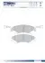 Фото Колодки гальмівні (передні) Ford Transit 2.2-2.4TDCi 06-14 (з датчиками) FOMAR (FO 925181) зображення 1