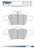 Фото Комплект гальмівних колодок (задніх) Citroen C5/Ford C-Max 07-/Focus/Connect 04-13/Renault Laguna 07-15/Volvo FOMAR (FO 926381) зображення 1
