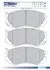 Фото Колодки гальмівні (передні) Hyundai Sonata/Elantra 01-11/ix20 10-/Tucson/Kia Sportage/Carens 04 FOMAR (FO932381) зображення 1