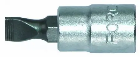 Головка с насадкой шлицевой 1/4 1х4 мм L=32мм FORCE 3233204