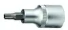 Головка с насадкой TORX Т-55H 70мм с отв, под шти FORCE (34705555) зображення 1