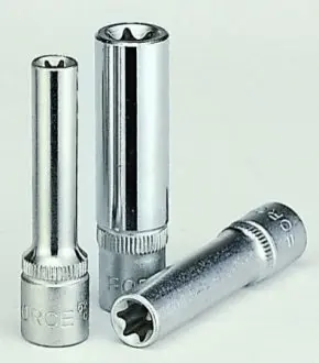 Головка торцевая глубокая 1/4 TORX Е10 FORCE 5265010