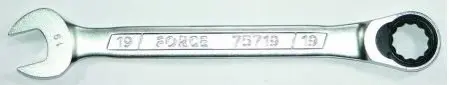 Ключ комбінований 14 мм з тріщоткою L=190 мм FORCE 75714