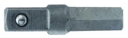 Адаптер 1/4 L=25мм (для головки 1/4) на шуруповерт, 1шт FORCE 8092225