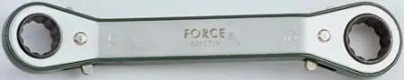 Ключ накидной с трещоткой 10х11 угол. 15 град. FORCE 8251011