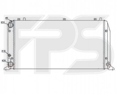 Радиатор охлаждения FPS FP 12 A409