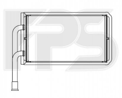 Радіатор пічки FPS FP 28 N29