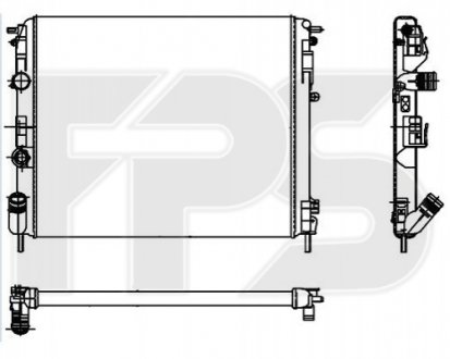 Радиатор охлаждения FPS FP 56 A933