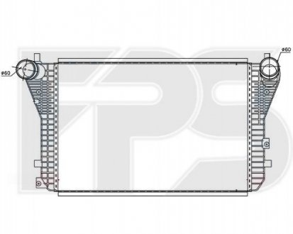 Радиатор наддува FPS FP 74 T110