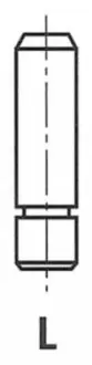 Направляюча клапана (випускний) DS DS 3, DS 4, DS 4 II CITROEN BERLINGO, C3 AIRCROSS I, C3 III, C4 CACTUS, C4 GRAND PICASSO II, C4 II, C4 III, C4 PICASSO II, C4 SPACETOURER, C4 X 1.2/1.2LPG 01.13 FRECCIA G11634