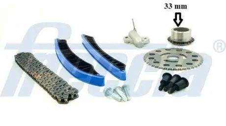 Комплект Ланцюгів Привода RENAULT MEGANE IV 1.6 dCi 130 \\'16 FRECCIA TK081164 Купити в Україні
