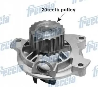 Помпа води Audi 100/A6/VW Crafter/LT/T4/Volvo 940/V70 2.4D/TD/2.5/2.5TDI/SDI 90-13 (7лоп)(R/B) FRECCIA WP0293 Купити в Україні