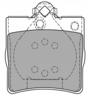 Колодки тормозные FREMAX FBP-1139 (фото 1)