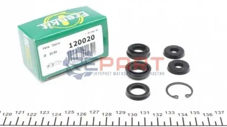 Ремкомплект циліндра гальмівного (головного) Opel Vectra A (d=20,6mm) Delc FRENKIT 120020 Купити в Україні