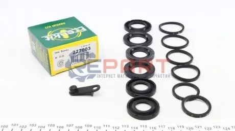 Фото Ремкомплект супорта (переднього) BMW 1 (E81/87) 03-11 (d=27/32mm) (Brembo) FRENKIT (227003) зображення 1