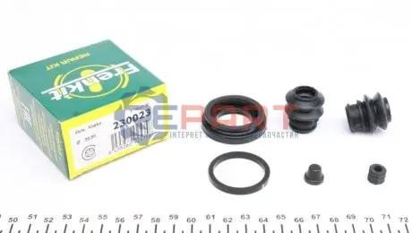 Фото Ремкомплект супорта (заднього) Hyundai Accent/KIA Rio 05-11 (d=30.9mm)(Kask) FRENKIT (230023) зображення 1