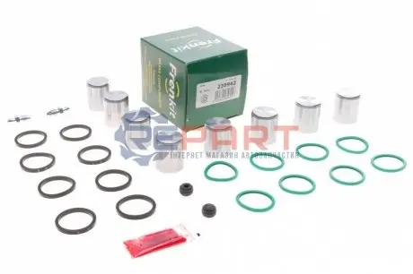 Ремкомплект супорта (переднього) Audi Q7 06-15 (d=30mm)(+ 8 поршнів)(Alcon) FRENKIT 230942 Купити в Україні