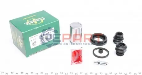 Фото Ремкомплект супорта (заднього) Hyundai Accent/KIA Rio 05-11 (d=30.9mm) (+поршень) (Kask) FRENKIT (231901) зображення 1