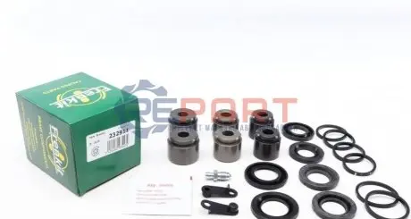 Ремкомплект супорта (переднього) Audi A6 10- (d=32/34/38mm) (+6 поршнів) (Brembo) FRENKIT 232911 Купити в Україні