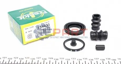 Фото Ремкомплект супорта (заднього) Toyota Corolla 01-04 (d=34) (Lucas) FRENKIT (234031) зображення 1