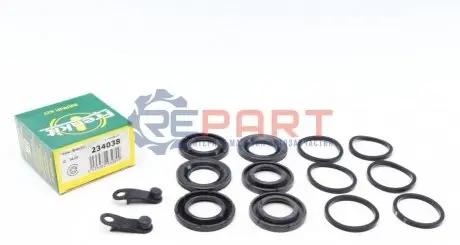 Ремкомплект супорта (переднього) Audi A7/A8 13- (d=34/36mm) (Brembo) FRENKIT 234038 Купити в Україні