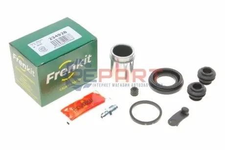 Фото Ремкомплект супорта (заднього) Hyundai I30/Kia Sportage 06- (d=34mm) (Kask/TRW) (+ поршень) FRENKIT (234928) зображення 1