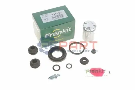 Ремкомплект супорта (заднього) Hyundai Solaris/KIA Rio 11- (d=34mm)(+ поршень)(Mando) FRENKIT 234932 Купити в Україні