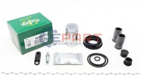 Ремкомплект суппорта с поршнем суппорта FRENKIT 234959 Купить в Украине