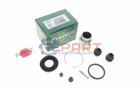 Фото Ремкомплект супорта (заднього) Nissan X-Trail 01-13 (d=35mm) (Akebono) (+ поршень) FRENKIT (235906) зображення 1