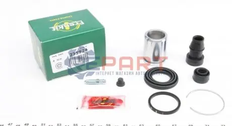 Ремкомплект супорта (заднього) Toyota Prius 00- (d=35mm) (+поршень) (Aisin) FRENKIT 235924 Купити в Україні