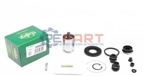 Фото Ремкомплект супорта (заднього) Mazda 6 02-07 (d=35mm) (Akebono) (+поршень з механізмом) FRENKIT (235935) зображення 1