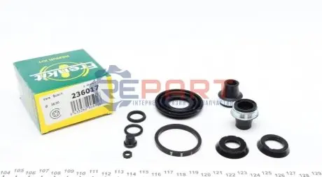 Фото Ремкомплект супорта (заднього) Opel Astra G/Zafira 96-09 (d=36mm) (Bosch) FRENKIT (236017) зображення 1