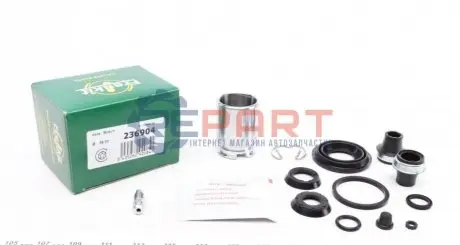 Фото Ремкомплект супорта (заднього) Opel Astra G/Zafira 96-09 (d=36mm) (Bosch) (+поршень) FRENKIT (236904) зображення 1