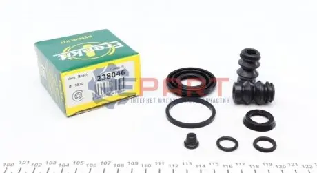 Фото Ремкомплект супорта (заднього) Renault Kangoo 01- (d=38mm) (Bosch)(замінено на 238038) FRENKIT (238046) зображення 1