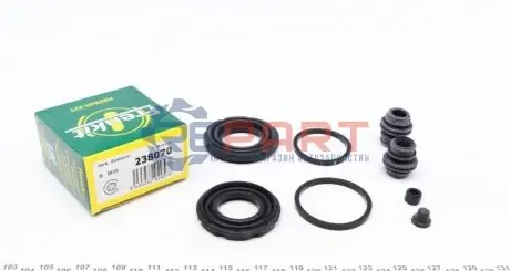 Фото Ремкомплект супорта (переднього) Honda Accord VIII 08- (d=38/43mm) (Akebono) FRENKIT (238070) зображення 1