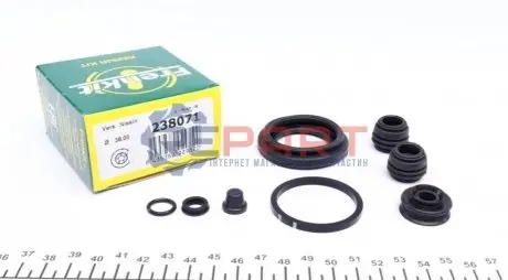 Фото Ремкомплект супорта (заднього) Honda Accord VII/VIII 08- (d=38mm) (Nih) FRENKIT (238071) зображення 1