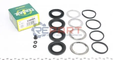 Фото Ремкомплект супорта (переднього) MB C-class (W202)/E-class (W210/S124) 93-02 (d=38/42mm) (Ate) FRENKIT (238084) зображення 1