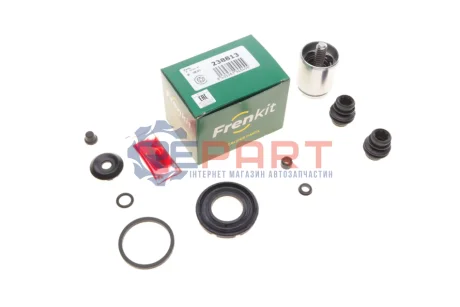 Ремкомплект супорта (заднього) Mazda 6 12- (d=38mm) (+поршень) (Akebono) FRENKIT 238813 Купити в Україні