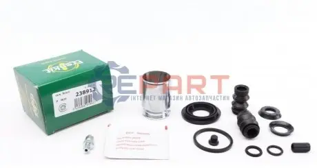 Фото 1 — Ремкомплект супорта (заднього) Renault Kangoo 97- (d=38mm) (Bosch) (+поршень) FRENKIT (238912) Фото Ремкомплект супорта (заднього) Renault Kangoo 97- (d=38mm) (Bosch) (+поршень) FRENKIT (238912) зображення 1