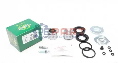 Фото 1 — Ремкомплект супорта (заднього) MB E-class (W124/W210/S210) 93-03 (d=38mm) (+2 поршня) (Ate) FRENKIT (238914) Фото Ремкомплект супорта (заднього) MB E-class (W124/W210/S210) 93-03 (d=38mm) (+2 поршня) (Ate) FRENKIT (238914) зображення 1