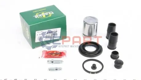 Фото 1 — Ремкомплект супорта (заднього) BMW 3 (E36) 90- (d=38mm) (+поршень) (Ate) FRENKIT (238929) Фото Ремкомплект супорта (заднього) BMW 3 (E36) 90- (d=38mm) (+поршень) (Ate) FRENKIT (238929) зображення 1